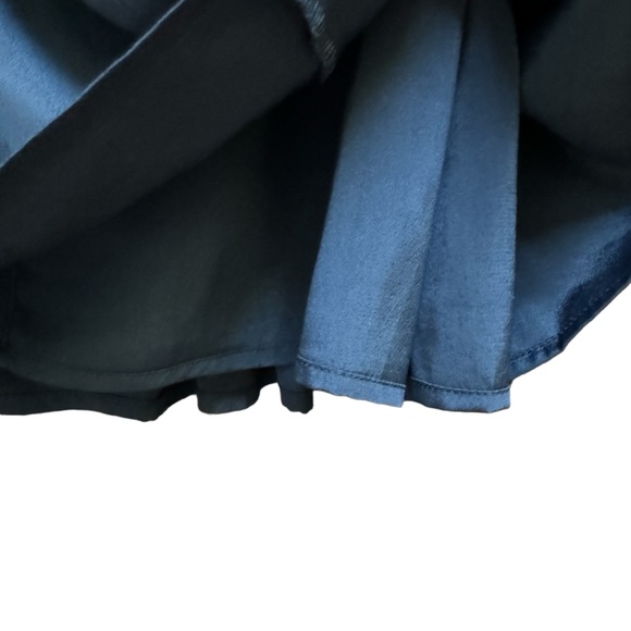 Worthington Short Sleeve Faux Wrap Dress Pink Black Color Block Surplice Mini 6 - Picture 6 of 7